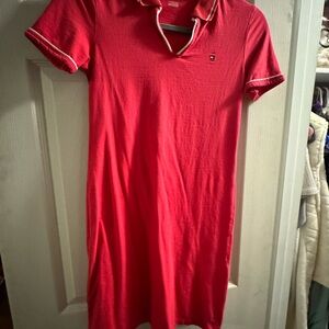Tommy Hilfiger Red Polo Dress